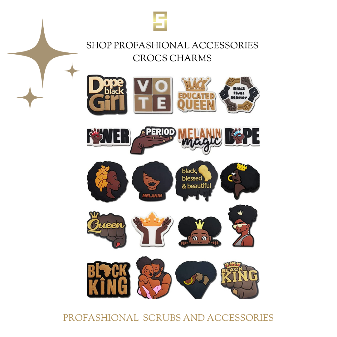 Crocs Charms Profashional Scrubs Ltd